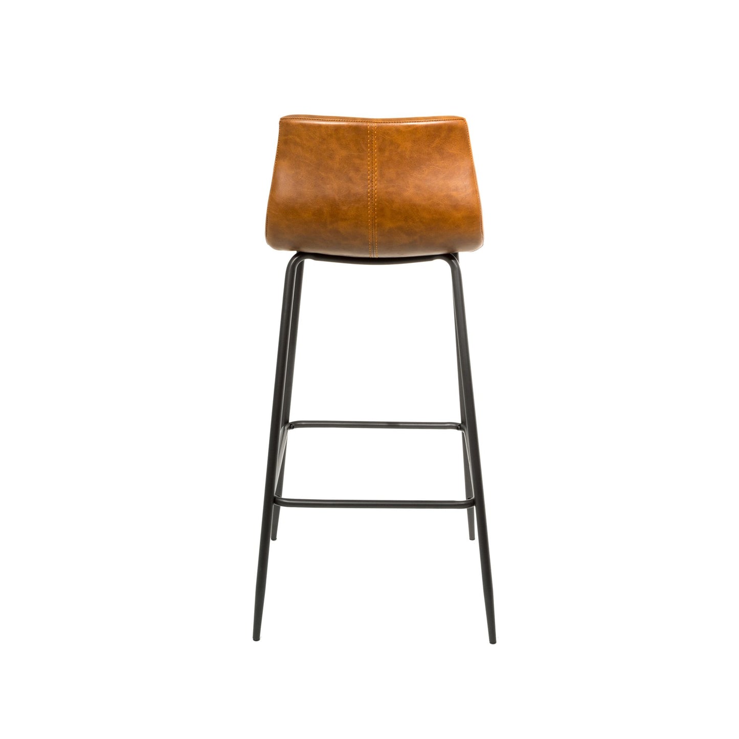 Pair of Barracuda tan bar stools