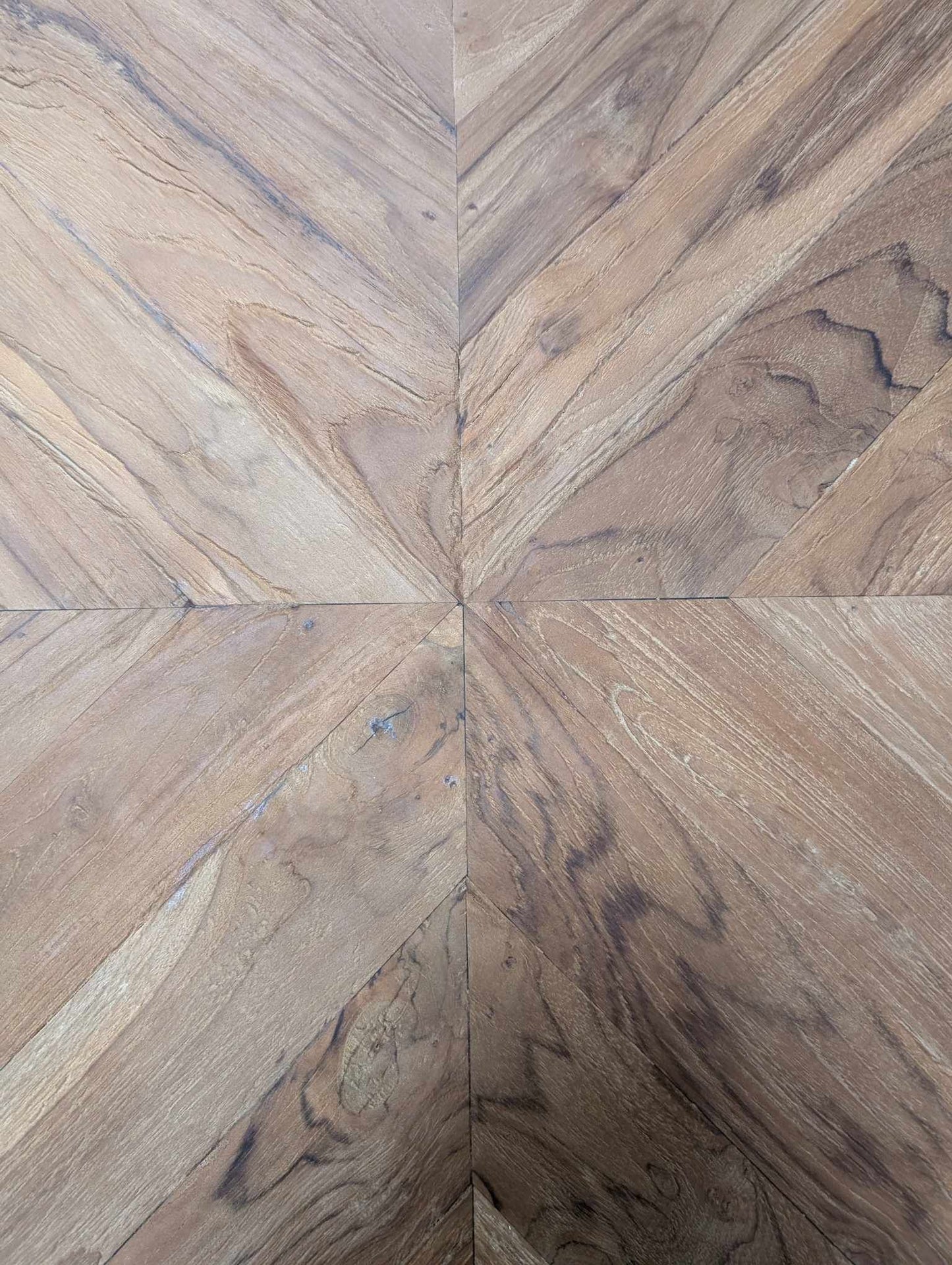 Oval Dining Table with Double-Cross Steel Base