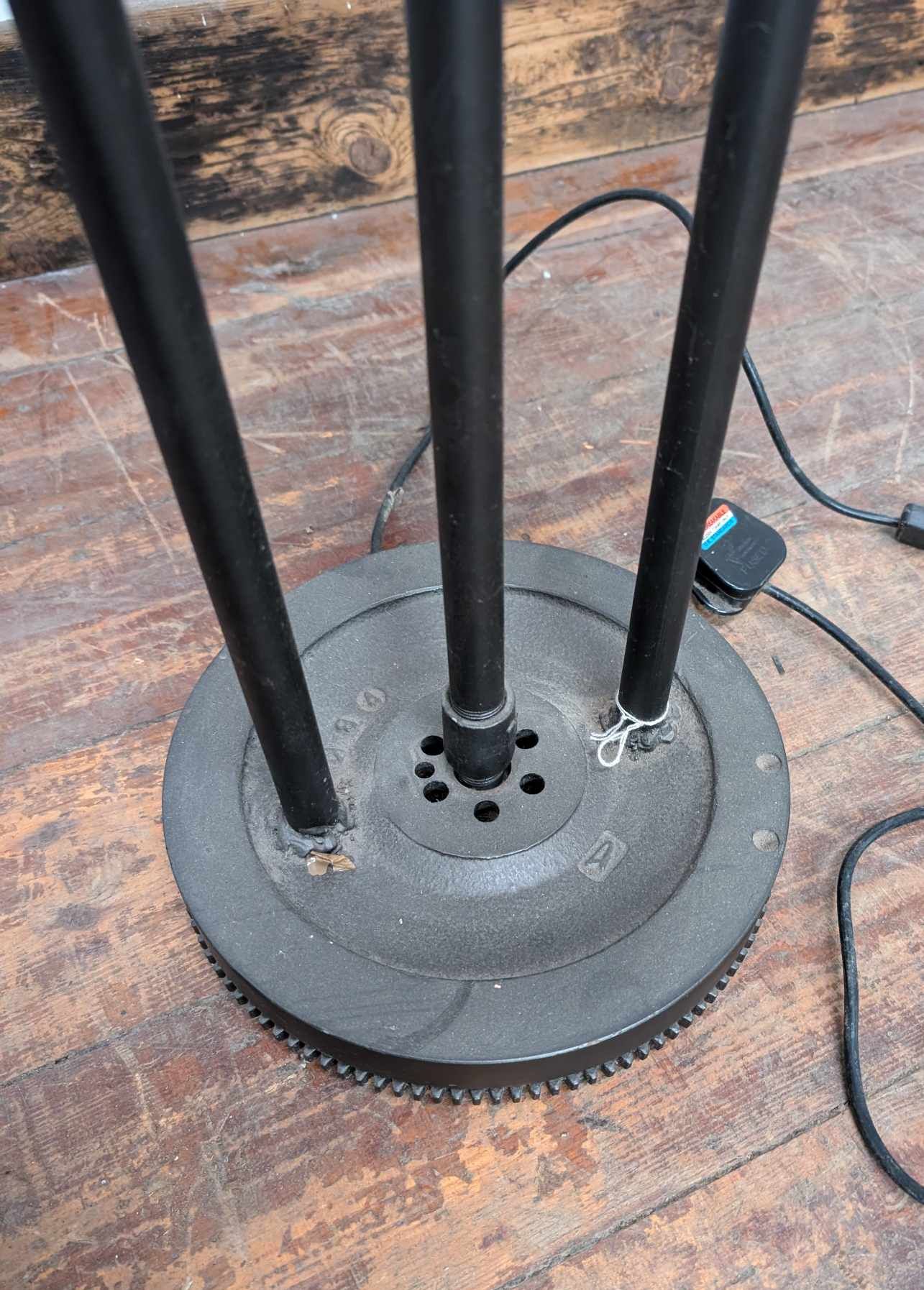 Industrial Style Metal Twin Bulb Lamp
