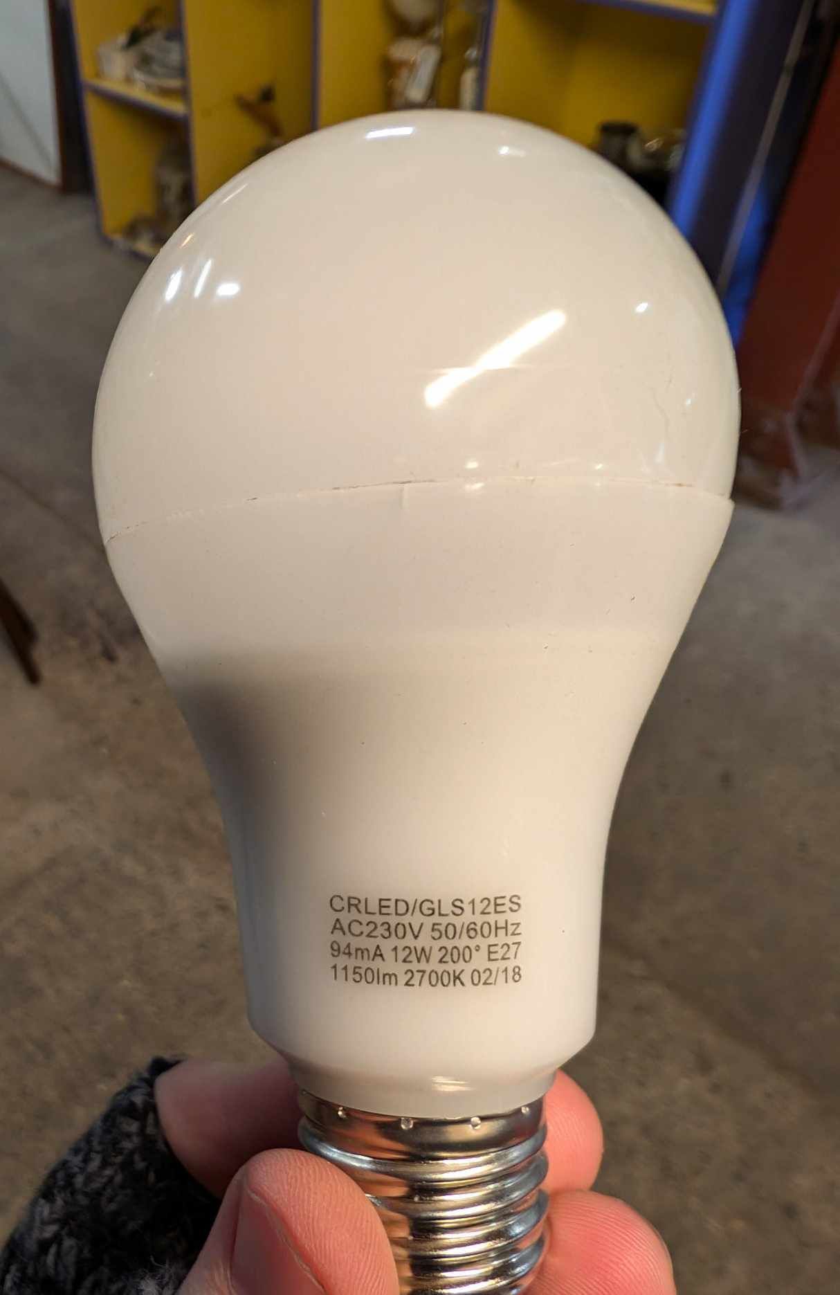Industrial Style Metal Twin Bulb Lamp