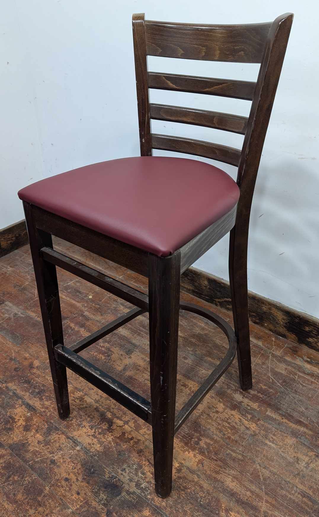 Single Wooden Bar Stool (assorted colours and designs)