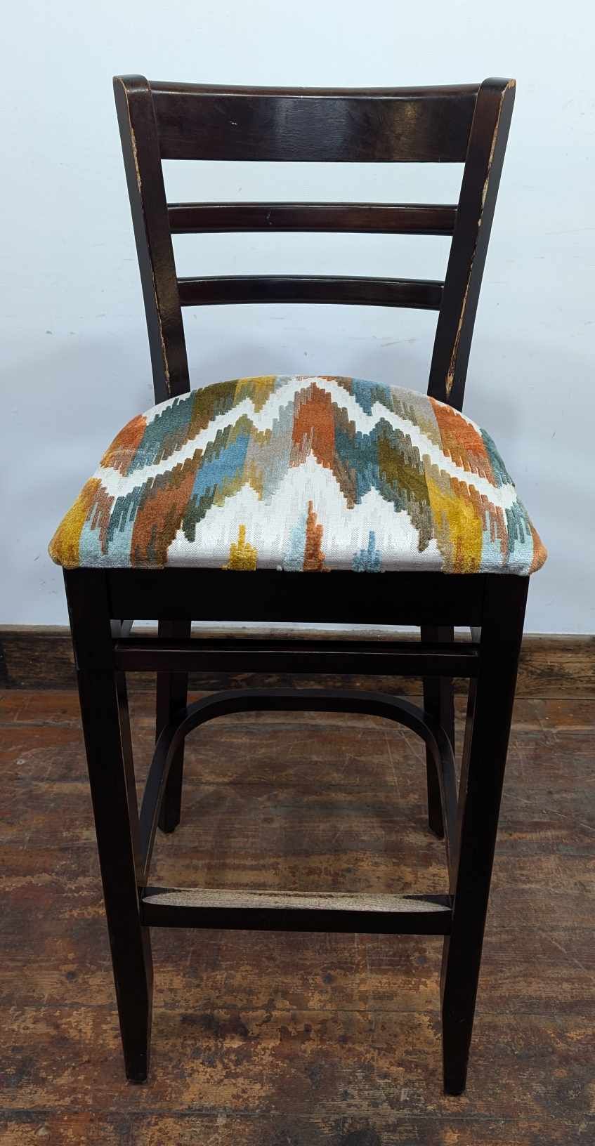 Single Wooden Bar Stool (assorted colours and designs)
