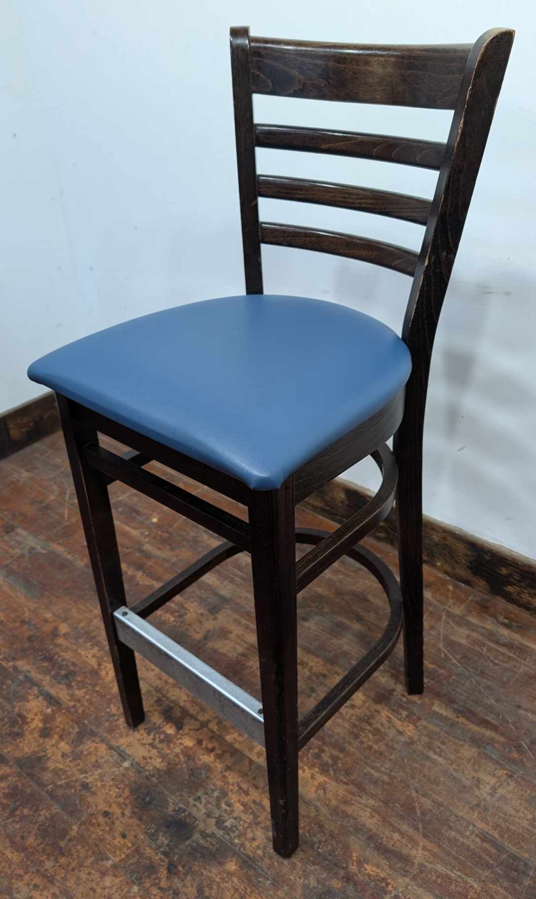 Single Wooden Bar Stool (assorted colours and designs)
