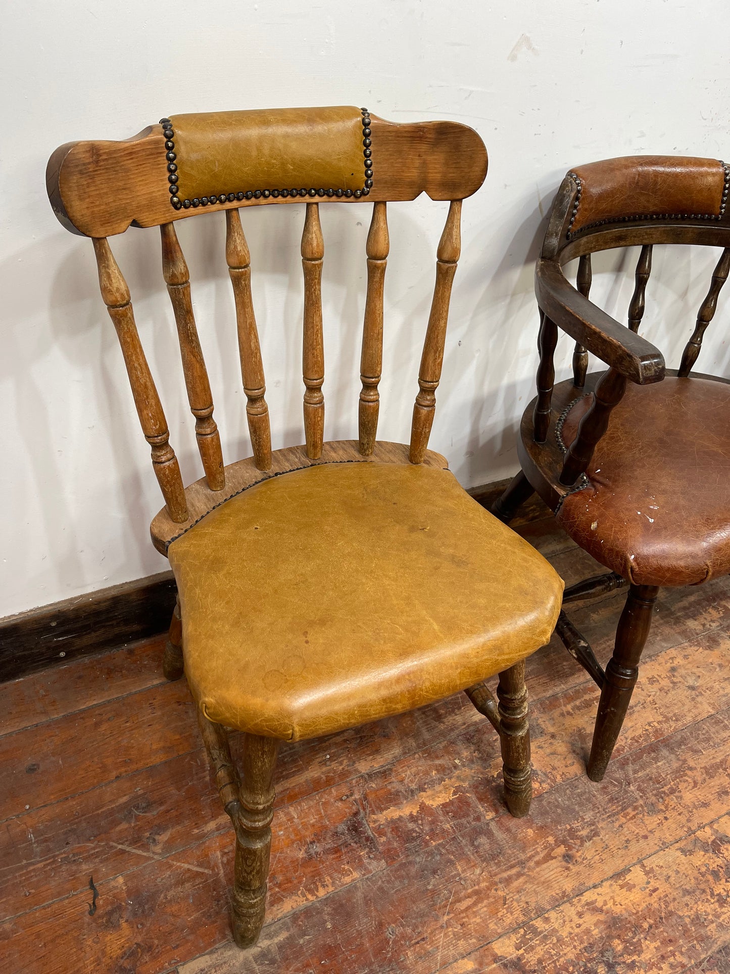 Mix 'n' Match Offer: trio of vintage style wooden pub chairs