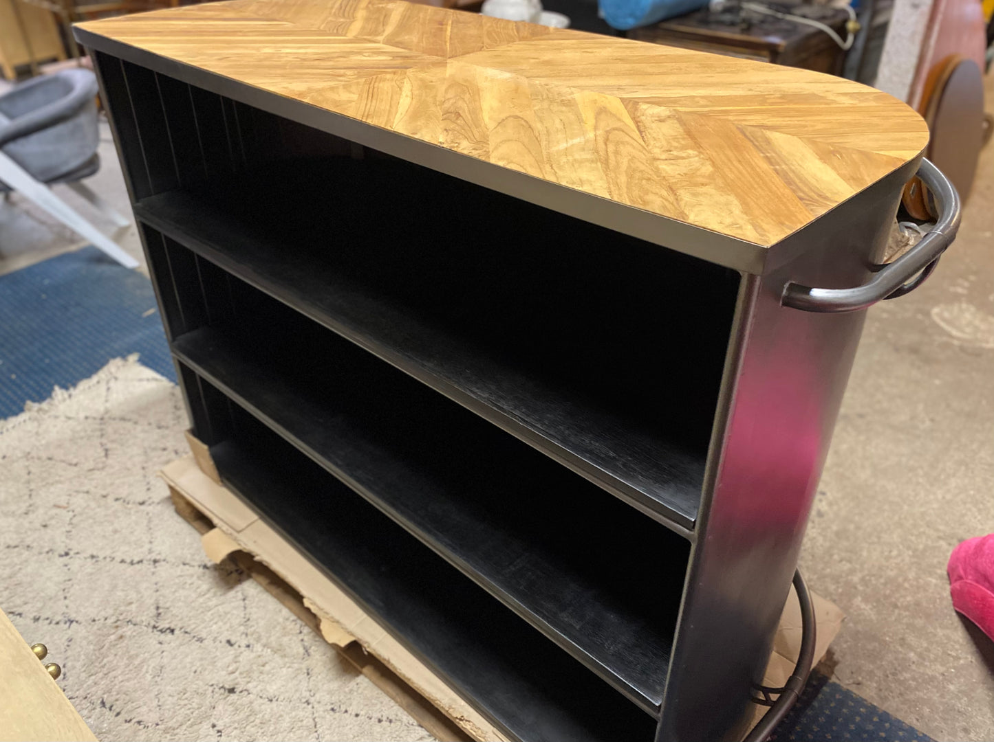 Industrial style bar unit