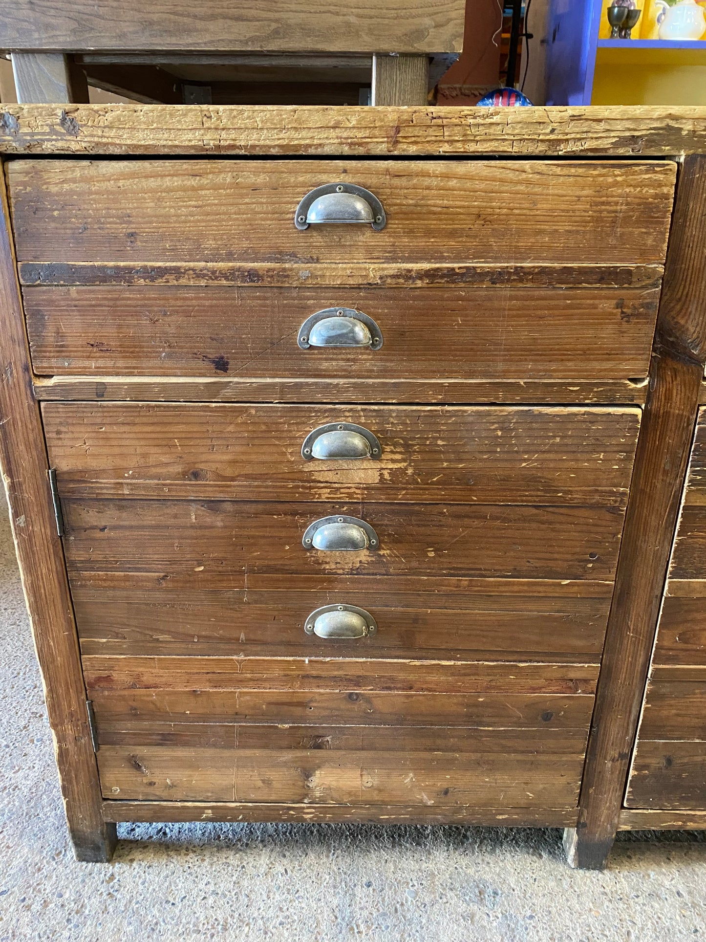 SALES COMBO: wooden sideboard & separate drawer unit