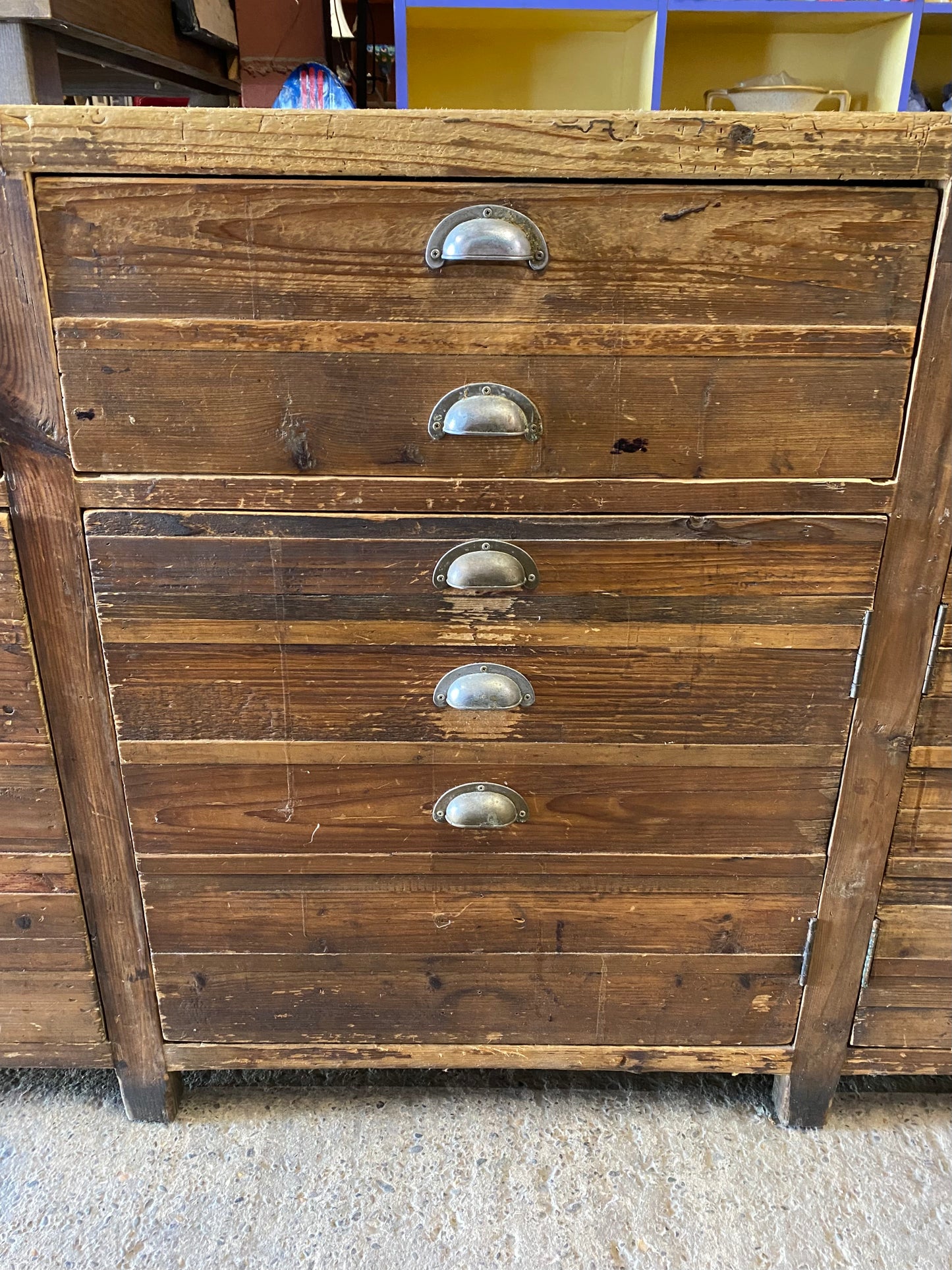 SALES COMBO: wooden sideboard & separate drawer unit