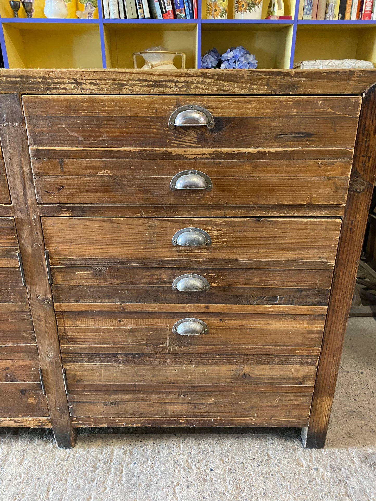 SALES COMBO: wooden sideboard & separate drawer unit