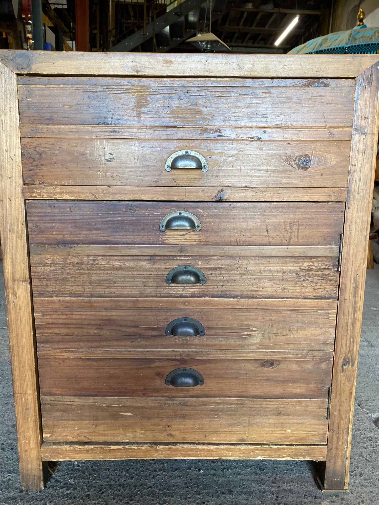SALES COMBO: wooden sideboard & separate drawer unit