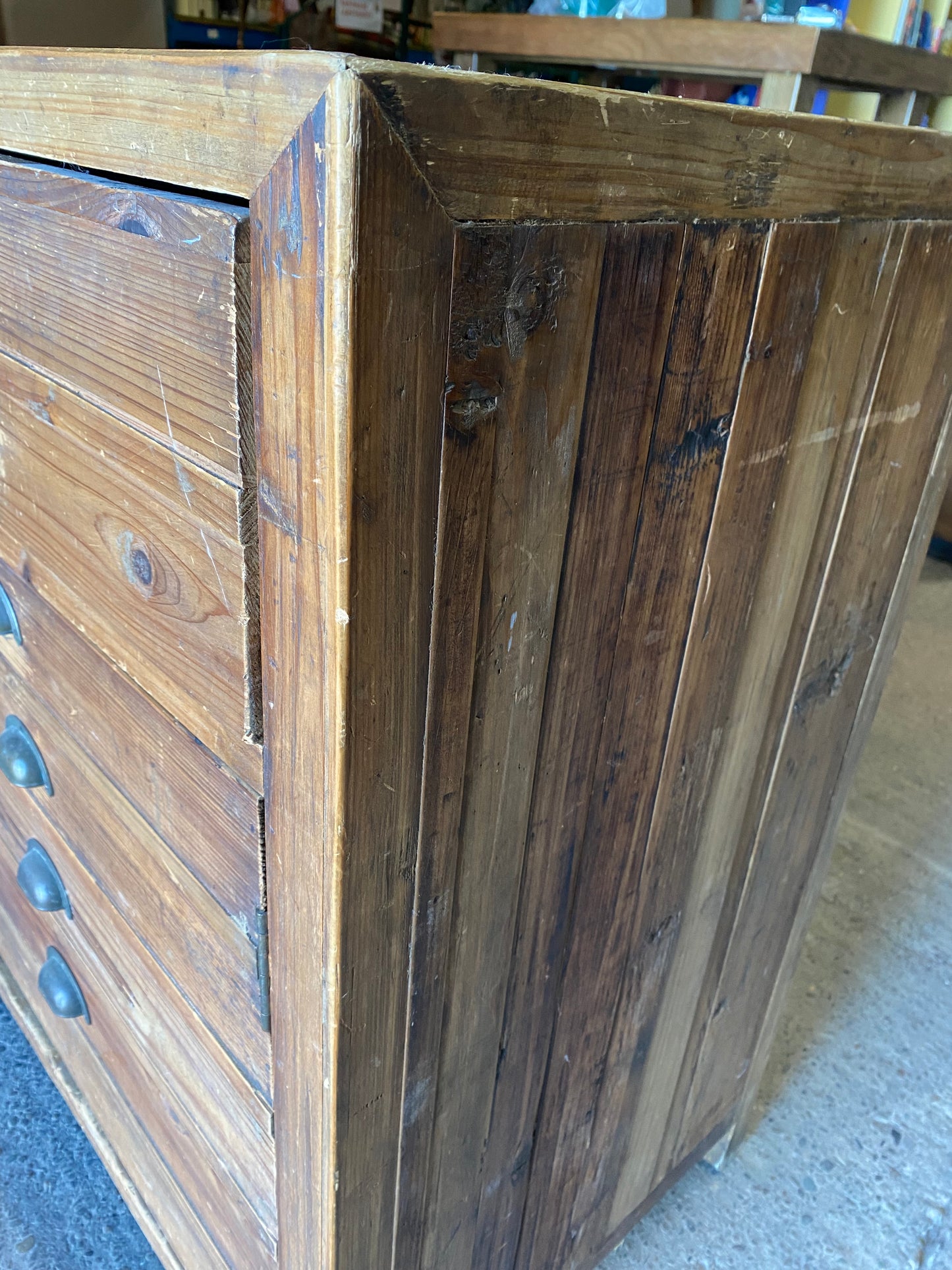 SALES COMBO: wooden sideboard & separate drawer unit