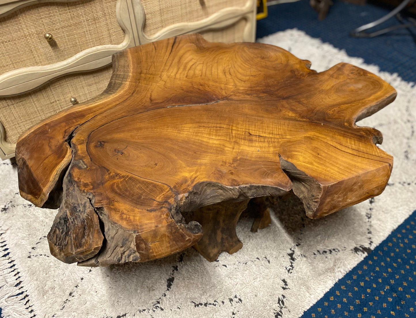 Natural rootwood coffee table