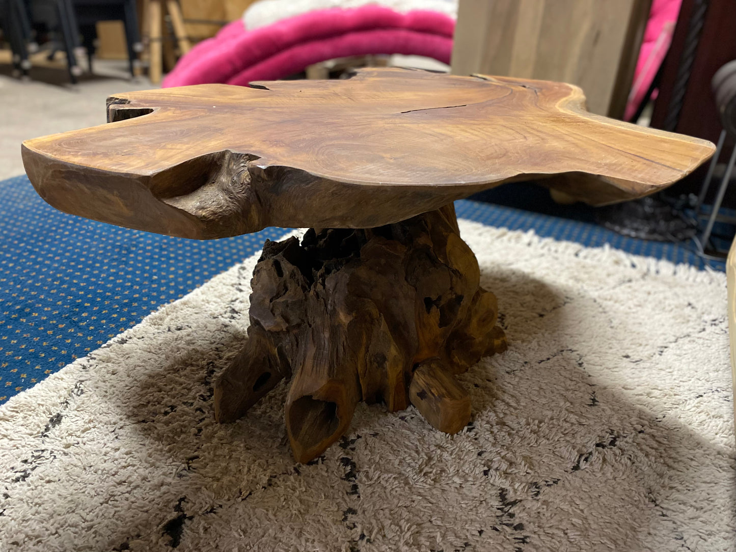 Natural rootwood coffee table