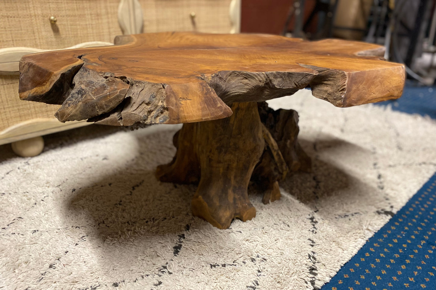 Natural rootwood coffee table