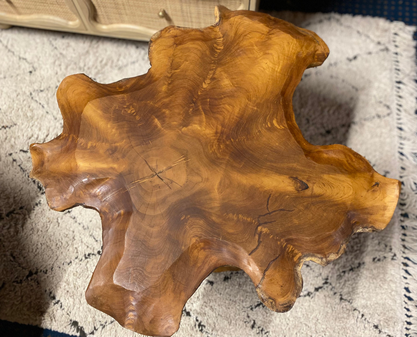 Small rootwood coffee table