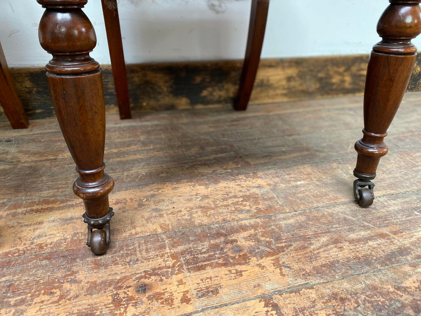 Pair of pretty matching antique chairs
