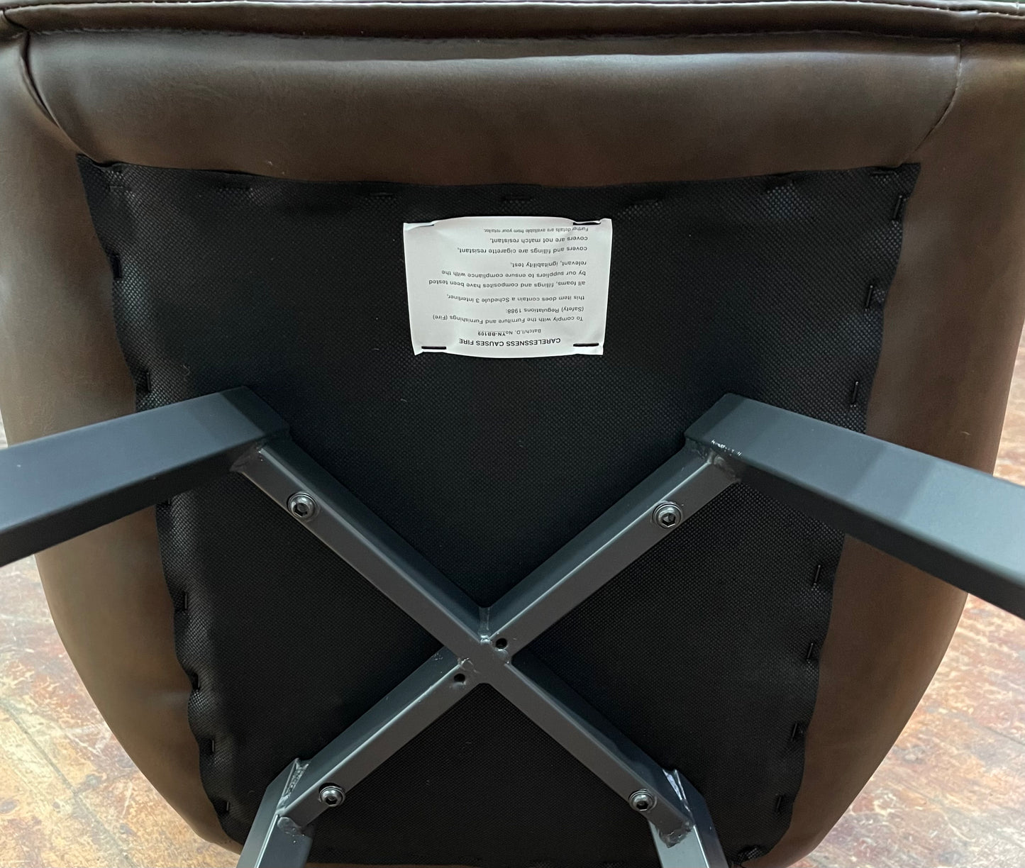 2 Alpha Chestnut Dining Chairs