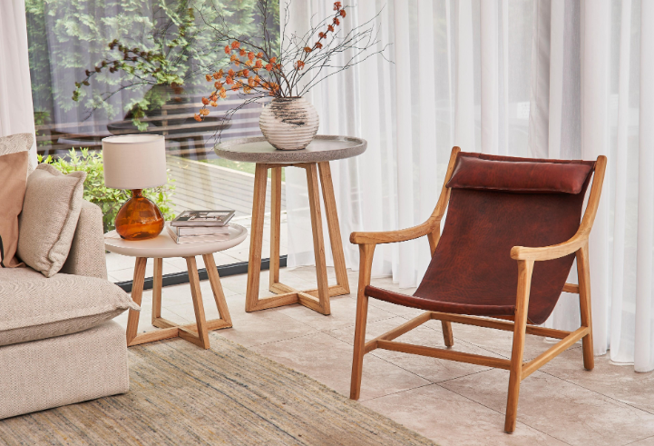Set of 2 Mid-century Modern style chair