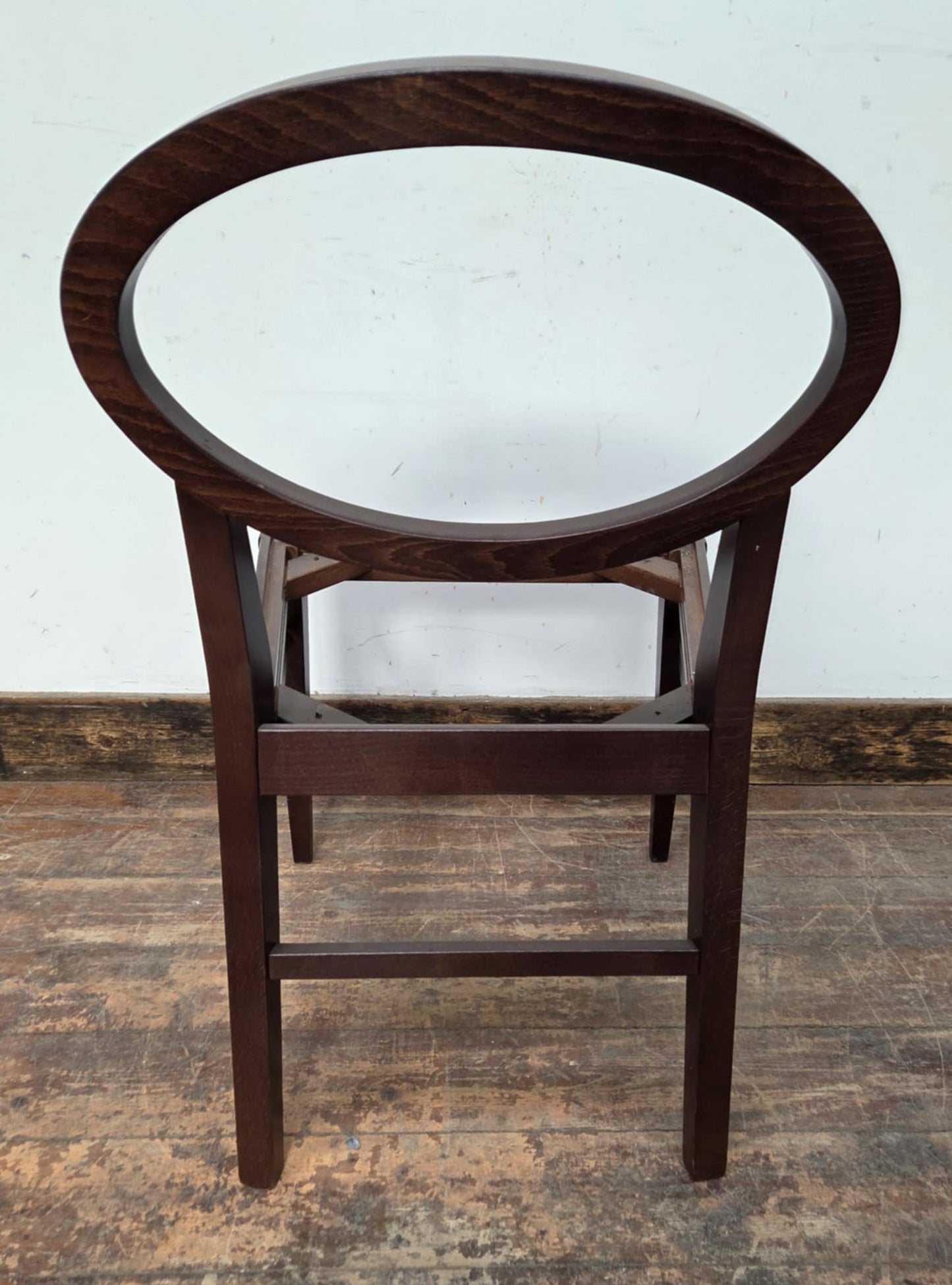 Set of 28 Wooden Spoonback Dining Chair Frames, without Seats or Upholstery