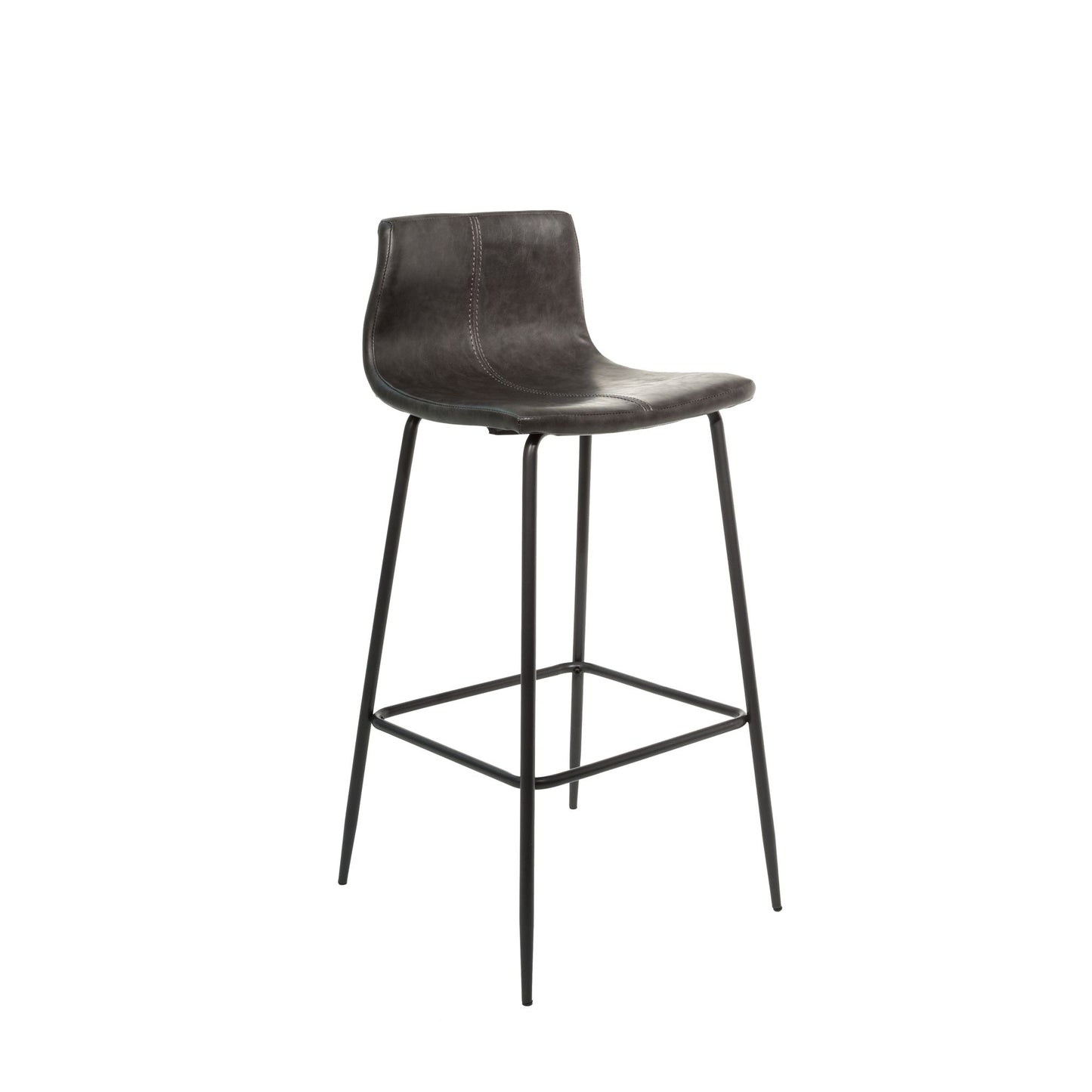Pair of grey Barracuda bar stools