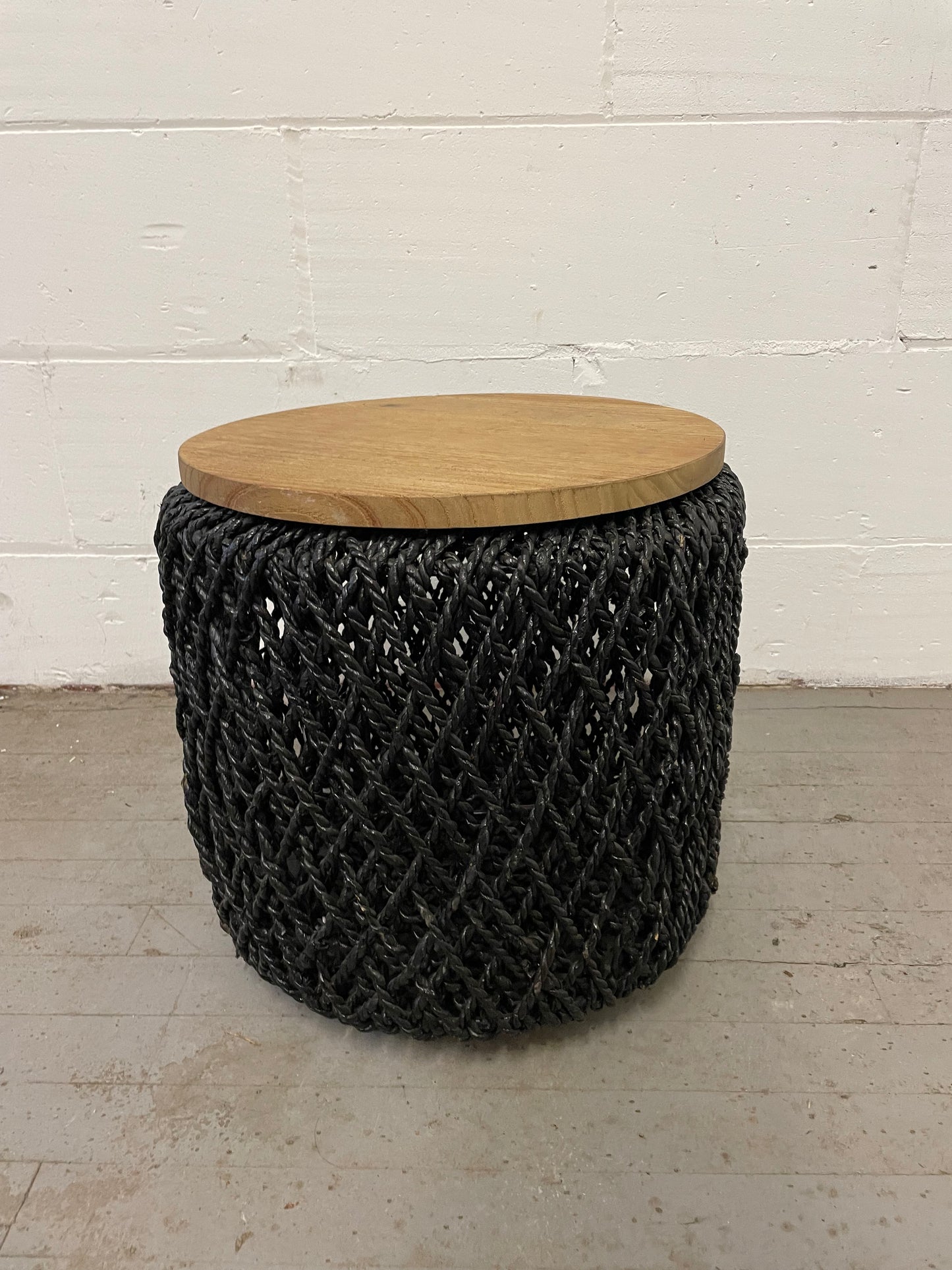 Rattan stool by Bluebone