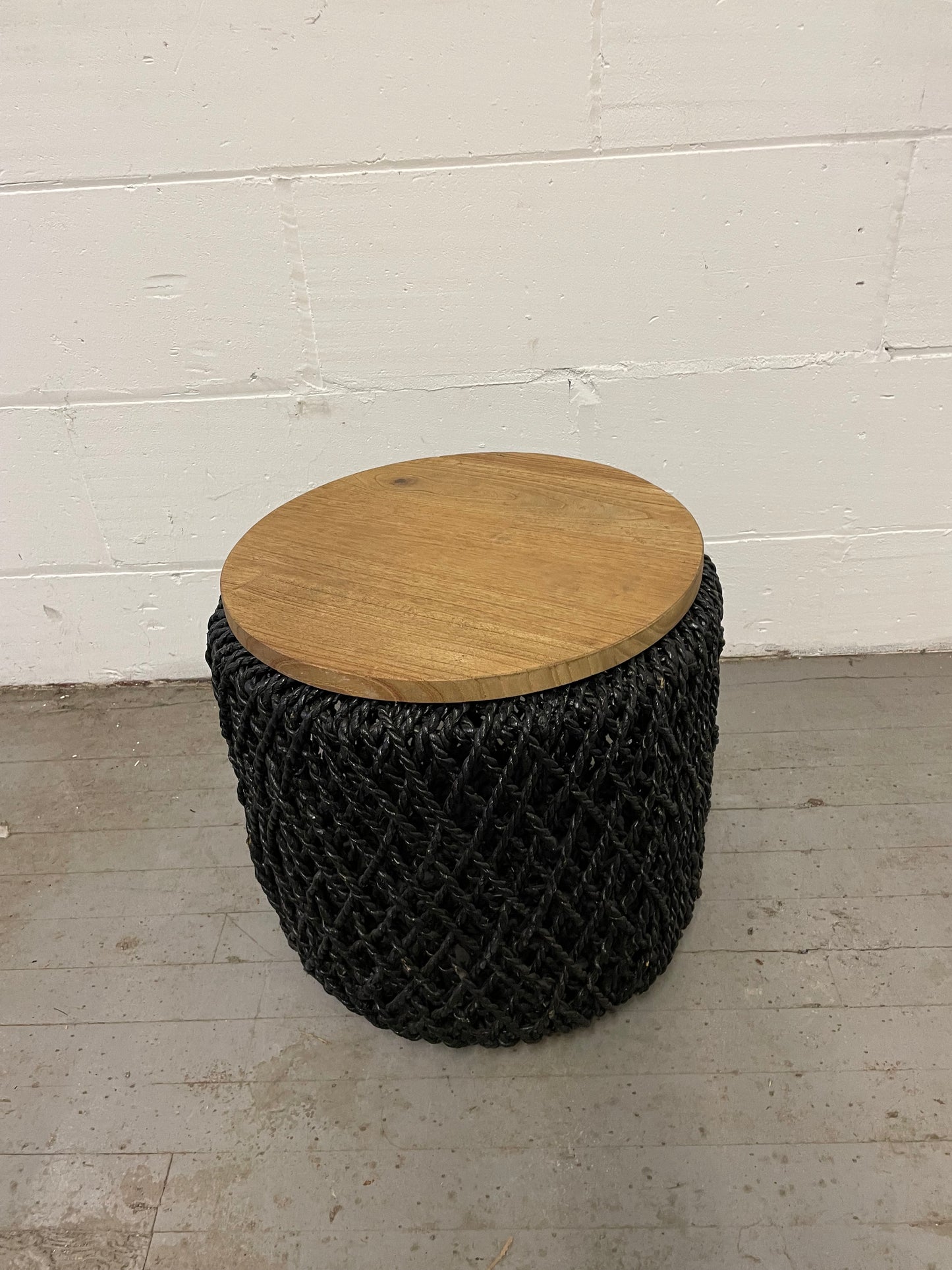 Rattan stool by Bluebone