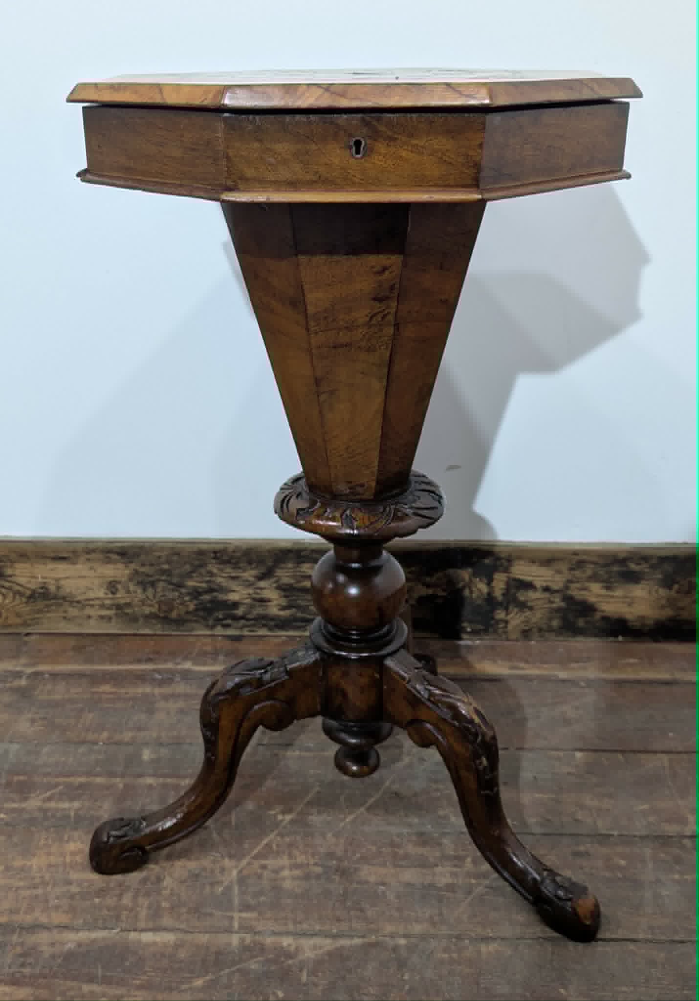 Vintage Side Table / Jewelery and Hobby Storage