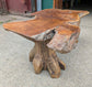 Medium Root Wood Coffee Table / Live Edge