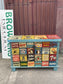 Share Hand Painted Sideboard Storage Trunk Chest Retro Bar Coffee Drinks Decorative