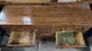 Solid Wood Bar Sideboard with 1 Cabinet and 6 Drawers