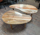 Wooden nest of tables