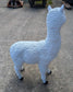 White Alpaca Resin Sculture for Outdoors