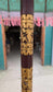 Handmade Bali Sun Parasol - Mint Green with Candy Pink Fringe (Base not included)
