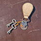 1920s Leather Klip-It Suitcase with Keys
