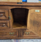 Solid Wood Bar Sideboard with 1 Cabinet and 6 Drawers