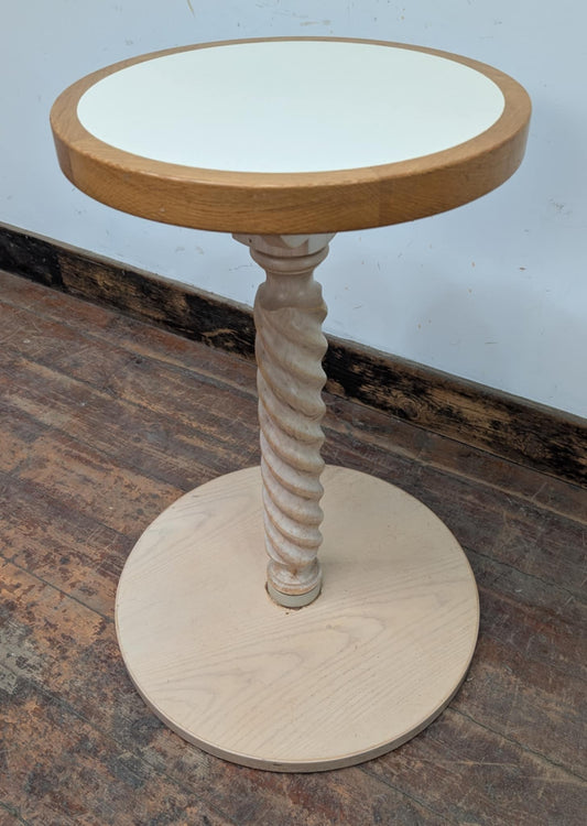 Cream Wooden Podium Table