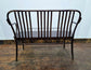 Pair of Dark Vintage Bentwood Benches