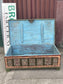 Hand Painted Indian Style Coffee Table Storage Chest Floral Decorative Trunk
