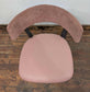 Set of 4 mixed colour faux-leather chairs for cafe / pub / restaurant