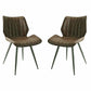 2 Alpha Chestnut Dining Chairs