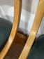 4 stylish green dining chairs for pub / cafe / restaurant