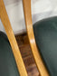 4 stylish green dining chairs for pub / cafe / restaurant