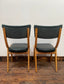 4 stylish green dining chairs for pub / cafe / restaurant