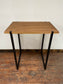 Industrial style poseur table