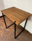 Industrial style poseur table