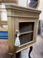 Antique corner unit in pine / light wood