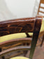 Set of 6 Wooden Bar Stools | Commercial Pub Restaurant Café Seating | Upholstered Sage Seats | High Stools