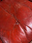 Oxblood Red Leather Chesterfield Couch