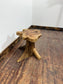 Root Wood Mini Mushroom Stool – Rustic Natural Wooden
