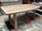 Stylish Scandi-style dining table in light wood