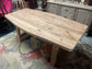 Stylish Scandi-style dining table in light wood